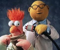 bunsen honeydew and beaker